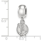 LogoArt Sterling Silver Kappa Kappa Gamma Small Circle Pendant Necklace