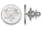 LogoArt Sterling Silver Pittsburgh Penguins Lapel Pin