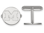 LogoArt Sterling Silver Michigan (univ Of) Cuff Link