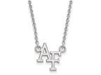 LogoArt Sterling Silver United States Air Force Academy Small Pendant Necklace