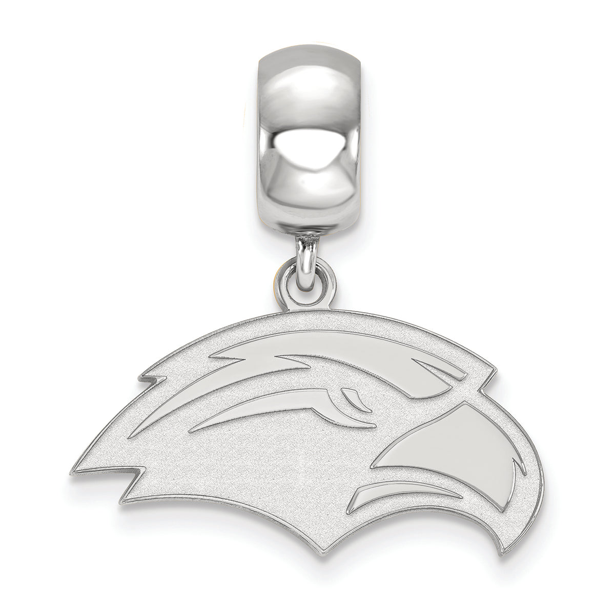 LogoArt Sterling Silver University Of Southern Misterling Silver Bead Charm Charm Small Dangle Bead Charm
