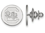 LogoArt Sterling Silver University Of South Carolina Lapel Pin