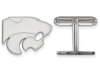 LogoArt Sterling Silver Kansas State University Cuff Link