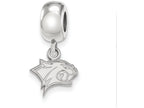 LogoArt Sterling Silver University Of New Hampshire Bead Charm Charm Xs Dangle Bead Charm