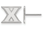 Logoart 925 Sterling Silver Xavier University Extra Small Post Earrings