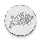 LogoArt Sterling Silver Alpha Epsilon Phi Small Enameled Pendant Necklace With 18 Inch