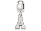 LogoArt Sterling Silver Appalachian State University Bead Charm Charm Xs Dangle Bead Charm