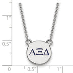 LogoArt Sterling Silver Central Michigan University Pendant Necklace In Heart