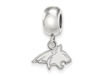 LogoArt Sterling Silver Montana State University Bead Charm Charm Xs Dangle Bead Charm