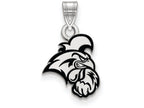 LogoArt Sterling Silver Coastal Carolina University Small Enamel Pendant Necklace