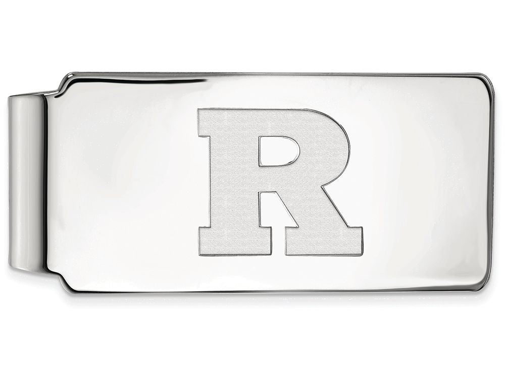 Logoart 925 Sterling Silver Rutgers Money Clip