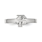 LogoArt Sterling Silver North Carolina State University Small Pendant Necklace