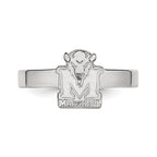 LogoArt Sterling Silver Detroit Red Wings Small Pendant Necklace