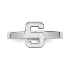 LogoArt Sterling Silver Sigma Kappa Small Enameled Pendant Necklace With 18 Inch