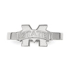 LogoArt Sterling Silver Sigma Sigma Sigma Small Enameled Pendant Necklace With 18 Inch