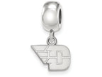 LogoArt Sterling Silver University Of Dayton Bead Charm Charm Xs Dangle Bead Charm