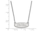 LogoArt Sterling Silver University Of Mississippi Small Pendant Necklace