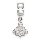 LogoArt Sterling Silver University Of New Orleans Bead Charm Charm Small Dangle Bead Charm