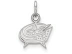 Logoart 925 Sterling Silver Columbus Blue Jackets Extra Small Pendant