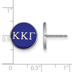 LogoArt Sterling Silver Kansas State University Pendant Necklace In Heart