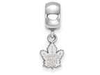 LogoArt Sterling Silver Toronto Maple Leafs Bead Charm Charm Xs Dangle Bead Charm