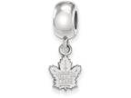 LogoArt Sterling Silver Toronto Maple Leafs Bead Charm Charm Xs Dangle Bead Charm