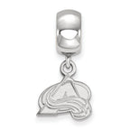 LogoArt Sterling Silver Colorado Avalanche Bead Charm Charm Xs Dangle Bead Charm