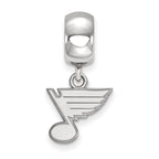 LogoArt Sterling Silver St. Louis Blues Bead Charm Charm Xs Dangle Bead Charm