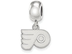 LogoArt Sterling Silver Philadelphia Flyers Bead Charm Charm Xs Dangle Bead Charm