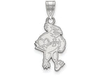 LogoArt Sterling Silver Iowa State University Large Pendant Necklace