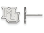 LogoArt Sterling Silver Marquette University Xs Post Earrings