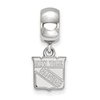 LogoArt Sterling Silver New York Rangers Bead Charm Charm Xs Dangle Bead Charm