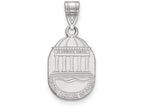 LogoArt Sterling Silver Coastal Carolina University Medium Crest Pendant Necklace