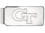 Logoart 925 Sterling Silver Georgia Institute Of Technology Money Clip