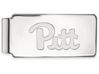Logoart 925 Sterling Silver University Of Pittsburgh Money Clip