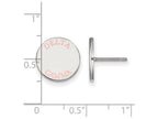 LogoArt Sterling Silver Delta Gamma Enameled Post Earrings