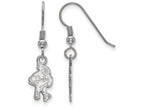 LogoArt Sterling Silver Iowa State University Small Dangle Earrings Wire