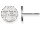 Logoart 925 Sterling Silver Edmonton Oilers Extra Small Post Earrings