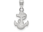 LogoArt Sterling Silver Navy Small Pendant Necklace