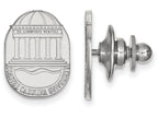 LogoArt Sterling Silver Coastal Carolina University Crest Lapel Pin