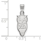 LogoArt Sterling Silver Baylor University Xs Pendant Necklace