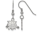 LogoArt Sterling Silver Ohio University Xs Dangle Earrings Wire