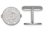 LogoArt Sterling Silver University Of South Florida Crest Cuff Link