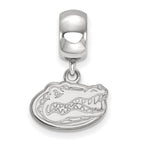 LogoArt Sterling Silver Furman University Large Enamel Pendant Necklace