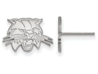LogoArt Sterling Silver Ohio University Xs Post Earrings