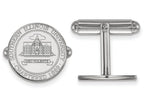 LogoArt Sterling Silver Southern Illinois University Crest Cuff Link
