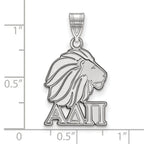LogoArt Sterling Silver Baylor University Medium Pendant Necklace