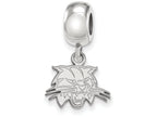 LogoArt Sterling Silver Ohio University Bead Charm Charm Xs Dangle Bead Charm