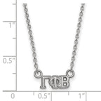 LogoArt Sterling Silver Oklahoma Leather Bracelet Small Center