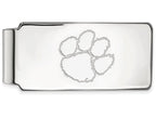 Logoart 925 Sterling Silver Clemson University Money Clip